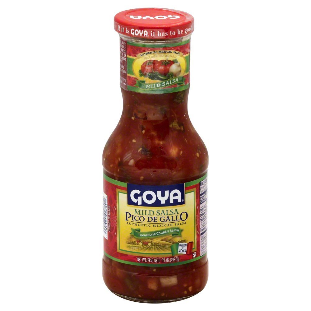 Goya Mexican Pico De Gallo Style Salsa, 17.6 Ounce -- 12 per case.