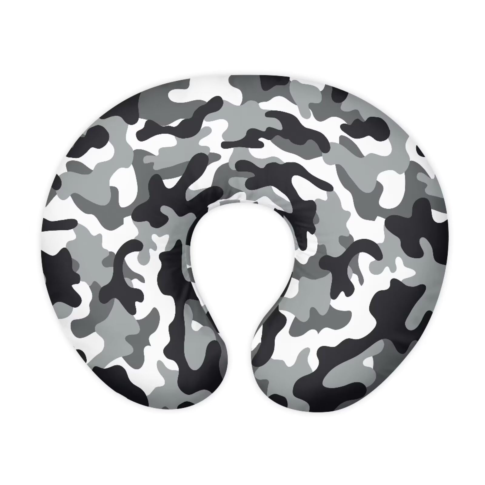 Nopersonality Camo Nursing Pillow Cover Lightweight Breathable Pillow Cover for Infant Snug, Stretchy Neutral Breastfeeding Pillow Cover for Breastfeeding Moms