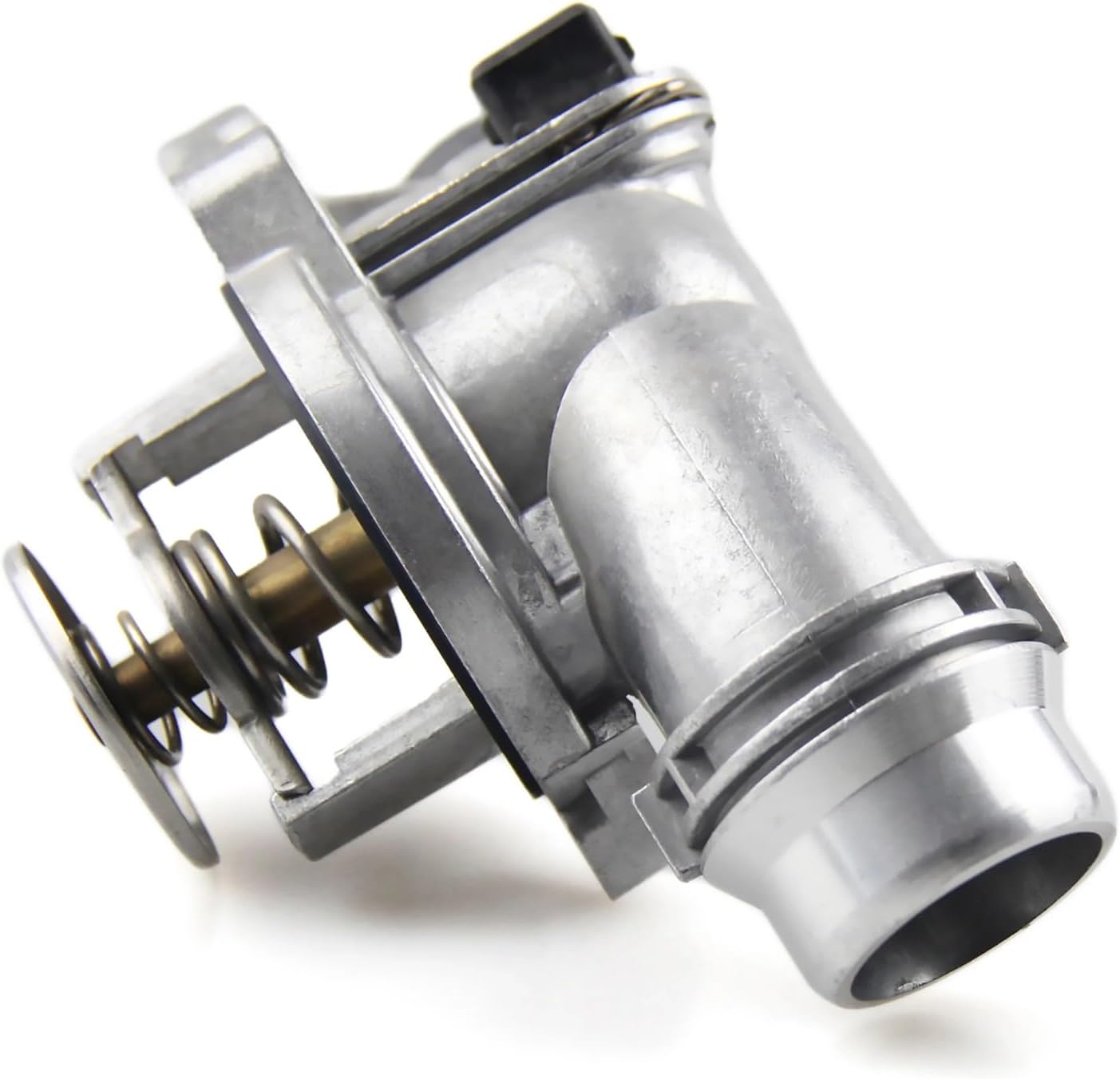 11531437040 Car Engine Cooling Thermostat Housing Coolant Water Pump Outlet Compatible E46 E39 X3 X5 Z3 Z4 320i 325i 330i 525i 530i