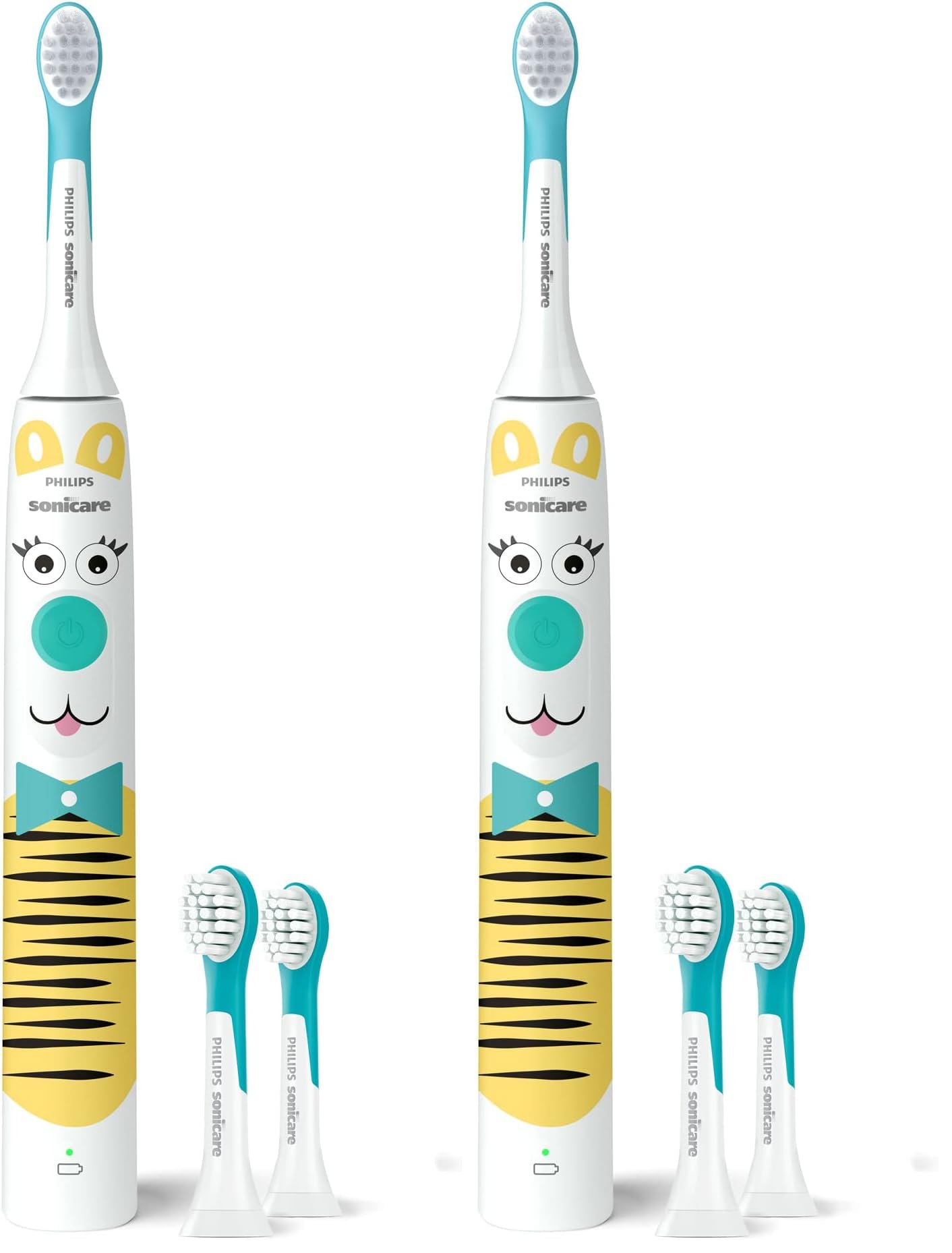 Sonicare for Kids Design a Pet Edition,Brush Head Bundle,(Pack of 2)