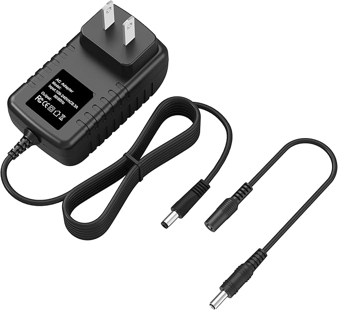 Amazon.com: XHJTWOPY 12V Power Adapter for Casio Keyboard, AC/DC ...