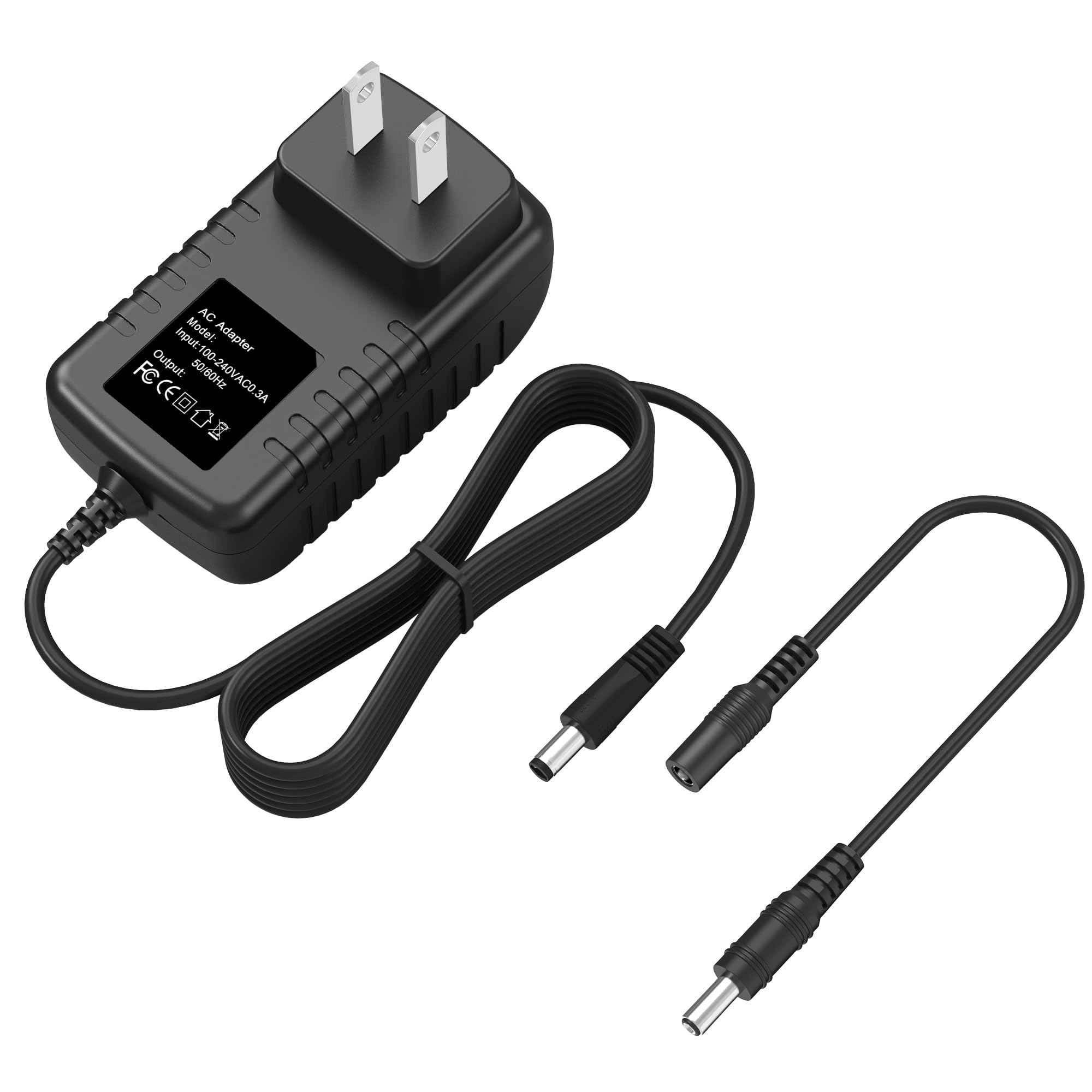 12V 2A AC/DC Adapter for Casio WK-1630 PX-100 PX-300 Keyboard