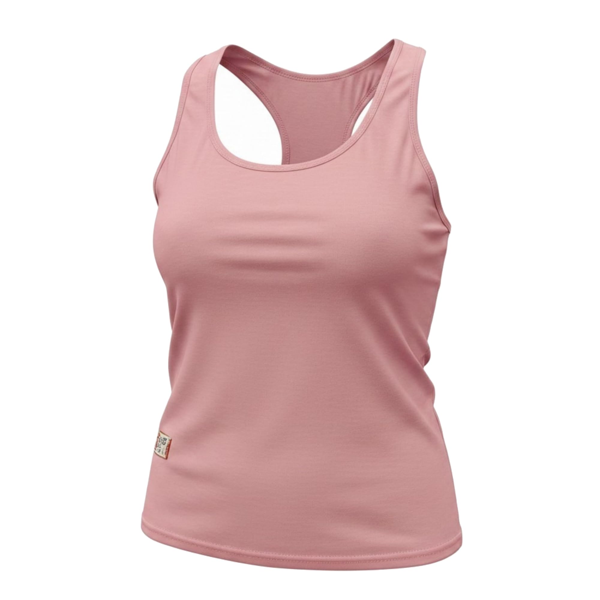 Women's T Back Tank Top | Soft Stretch Hosiery Cotton Fabric Tank | Lightweight Comfortable Innerwear | Stylish Design - Pink Size 32-picture-28