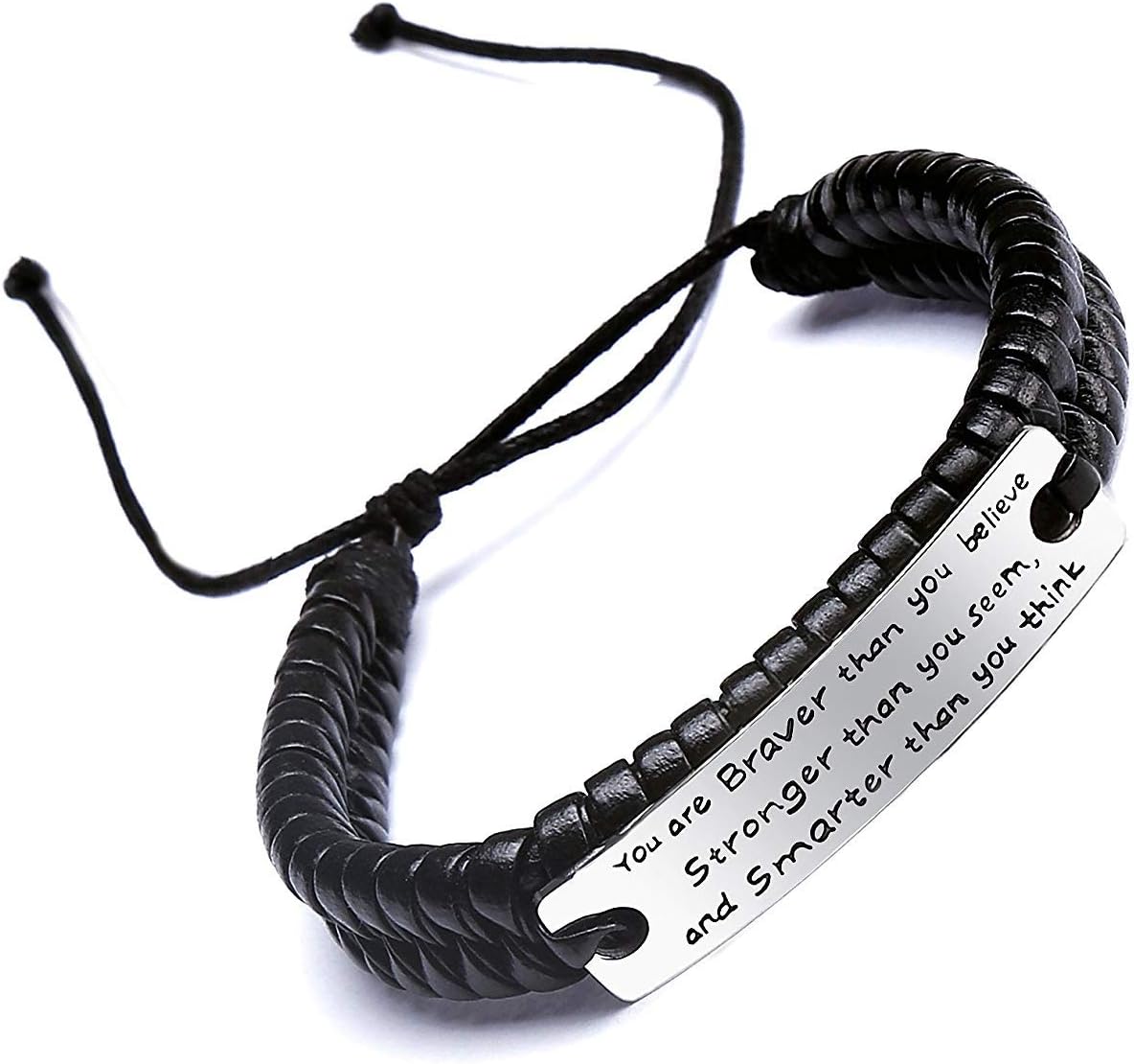 You are Braver Than You Believe Engraved Affirmation, No Color, Size No Size