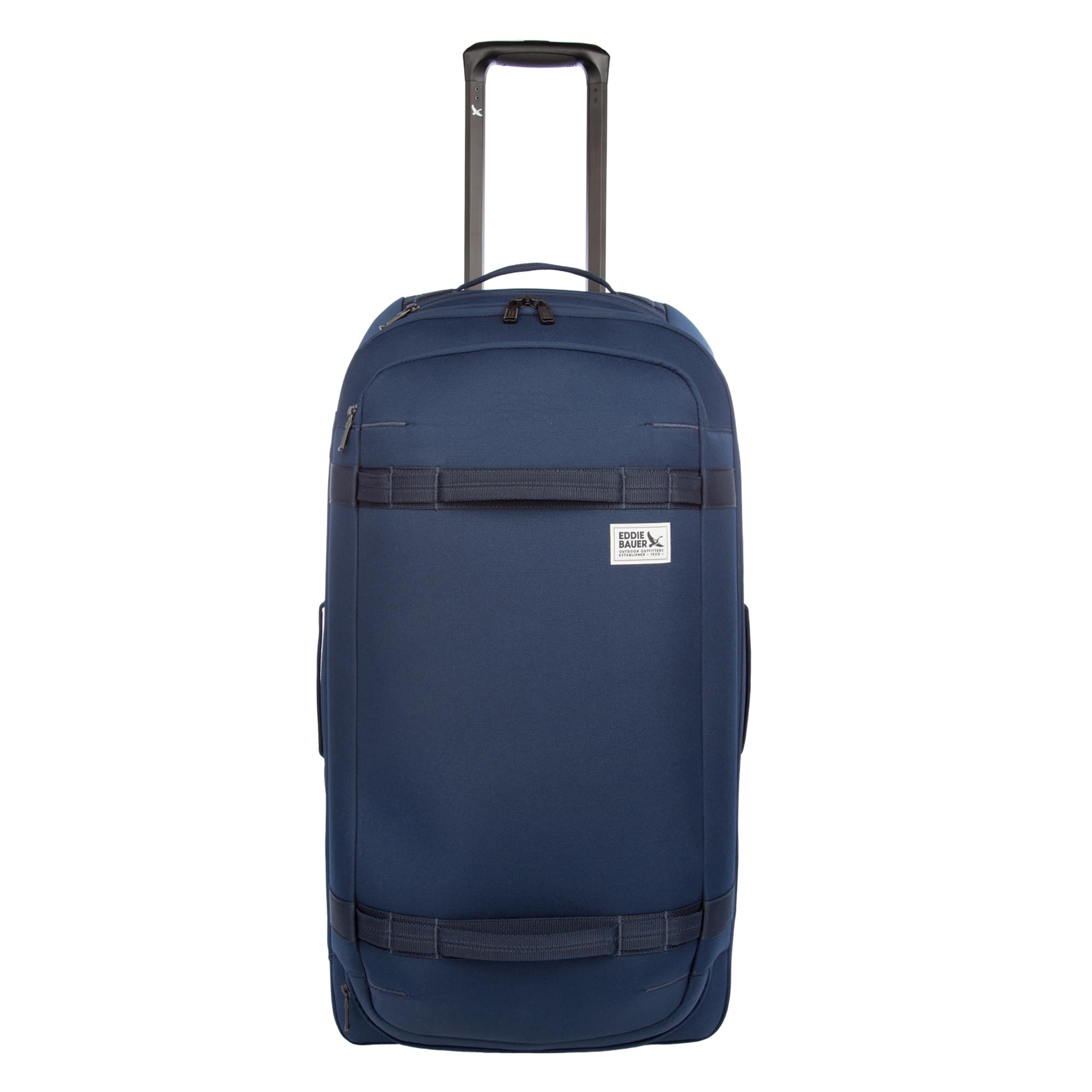 Eddie Bauer Excursion Traveling 30 Rolling Duffel Bag with Lightweight Telescopic Handles and Rugged Wheels - 87L, Brook