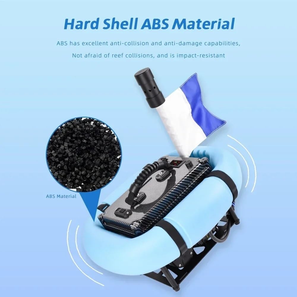Maschera Subacquea Scuba Snorkel Hookah Nuoto 11 Metri Ventilatori da Immersione Impermeabile Portatile Ricaricabile Sott'Acqua Maschera(10H -BCD Model)