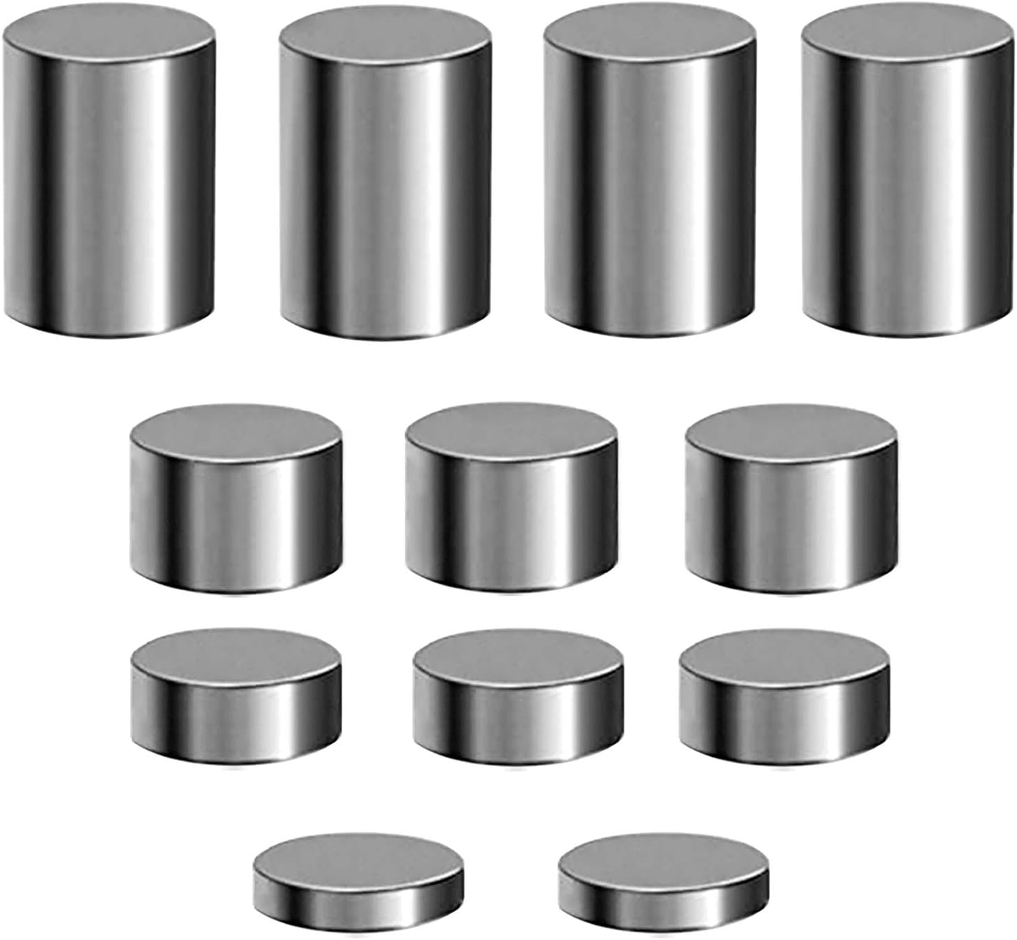 Tungsten Weights 3/8 Inch Incremental Cylinders for Racing