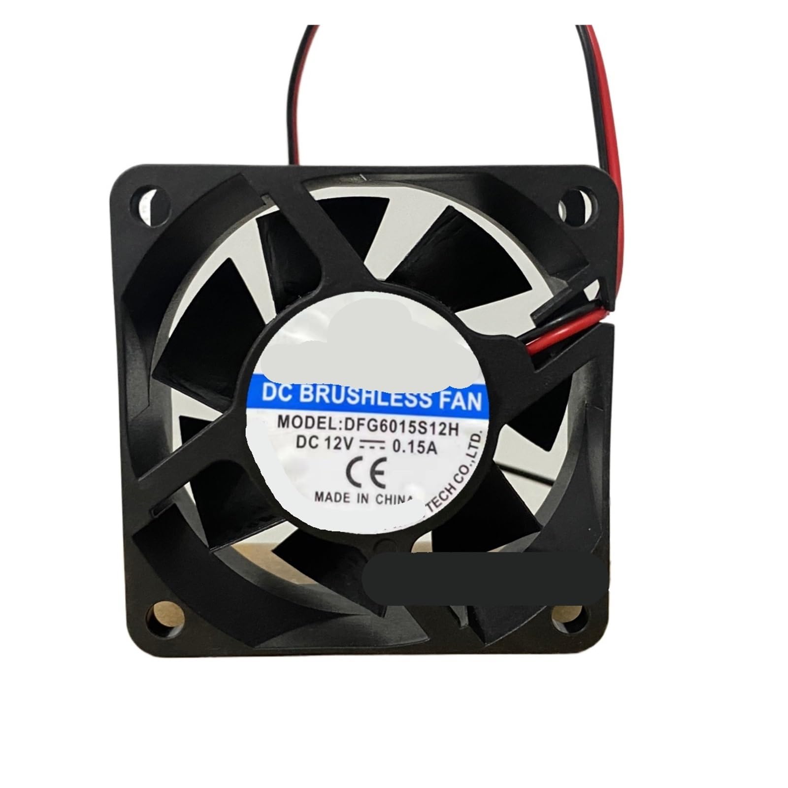 Ventilador de refrigeración DFG6015S12H de 12 V CC y 60 mm para equipos pequeños