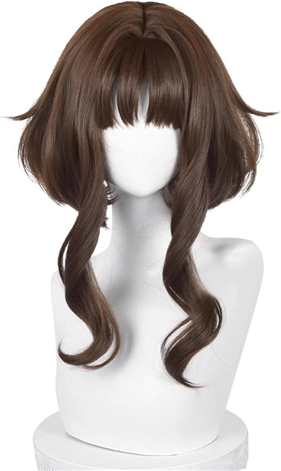 Amazon.co.jp: コスプレウィッグ リトルイーグル 栗色 ハーフツイン