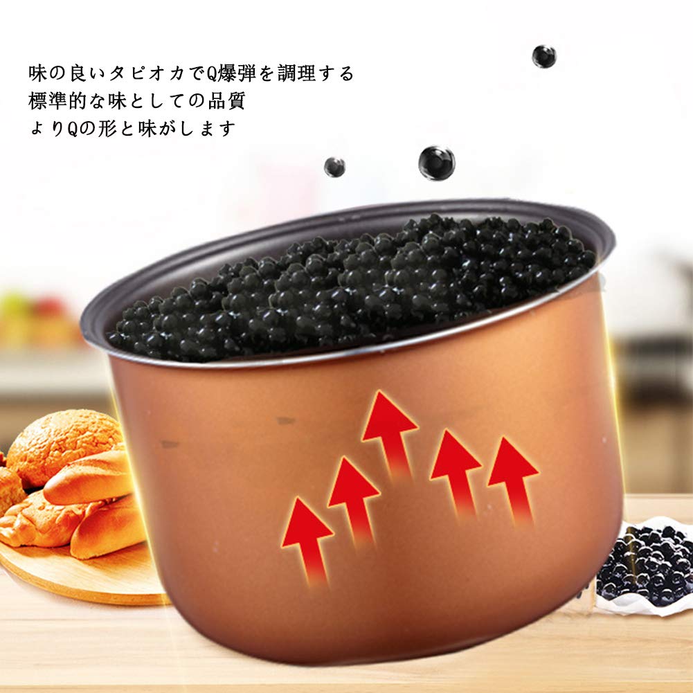 Amazon.co.jp : タピオカ鍋 ミルクティー鍋5L タピオカを煮る 100V