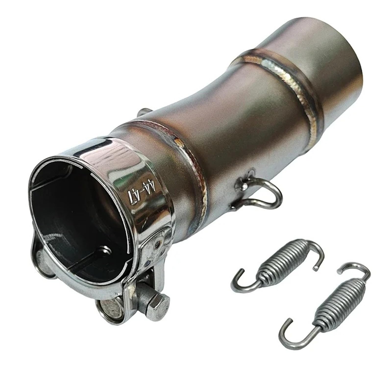Marmitta Scarico Moto Per Kawasaki Per Ninja400 Per Z400 2017-2024 51mm Moto Di Scarico Centrale Collegamento Tubo Collegare Fuga Silenziatore
