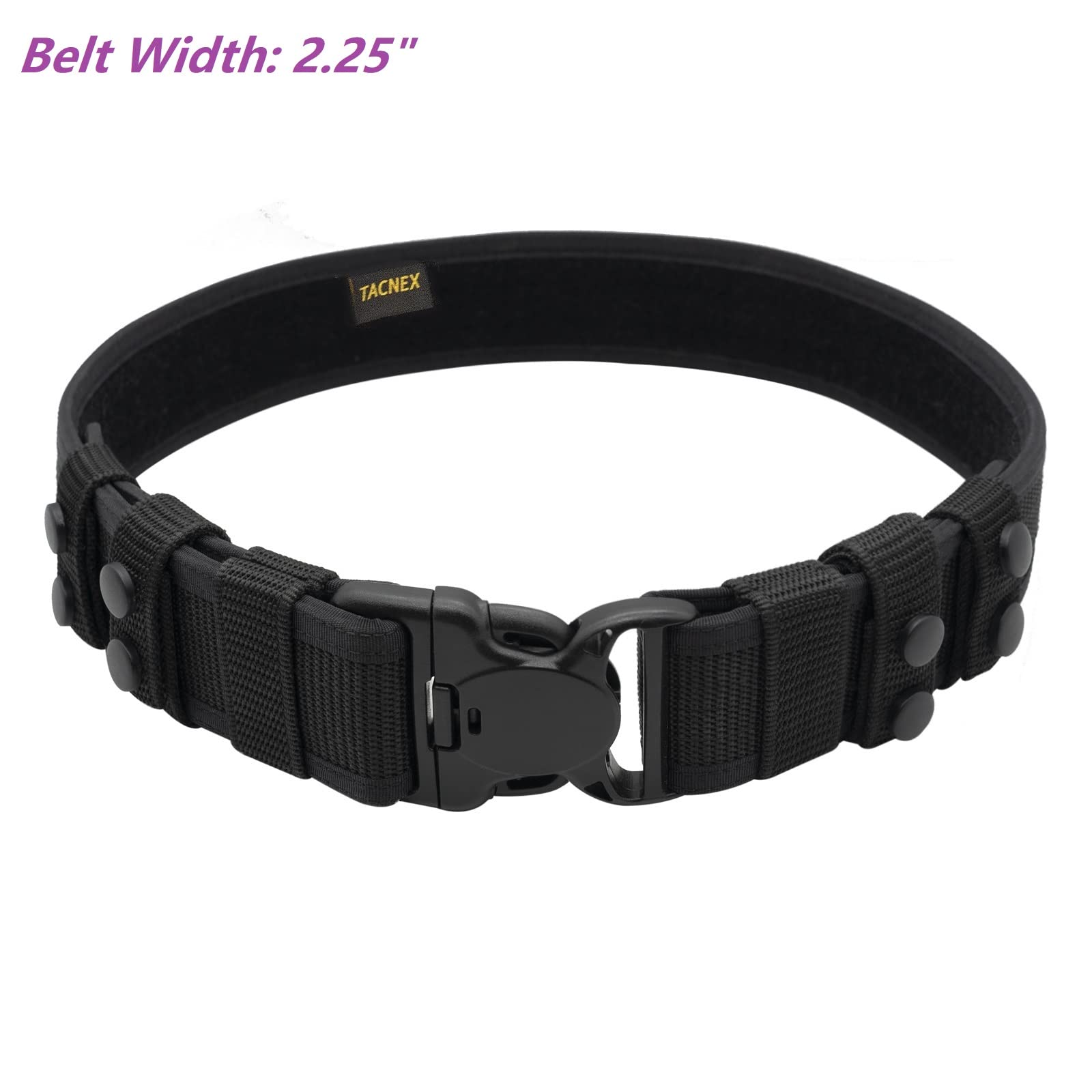 Amazon.com: TACNEX Duty Belt w/ 4 Keepers 2.25