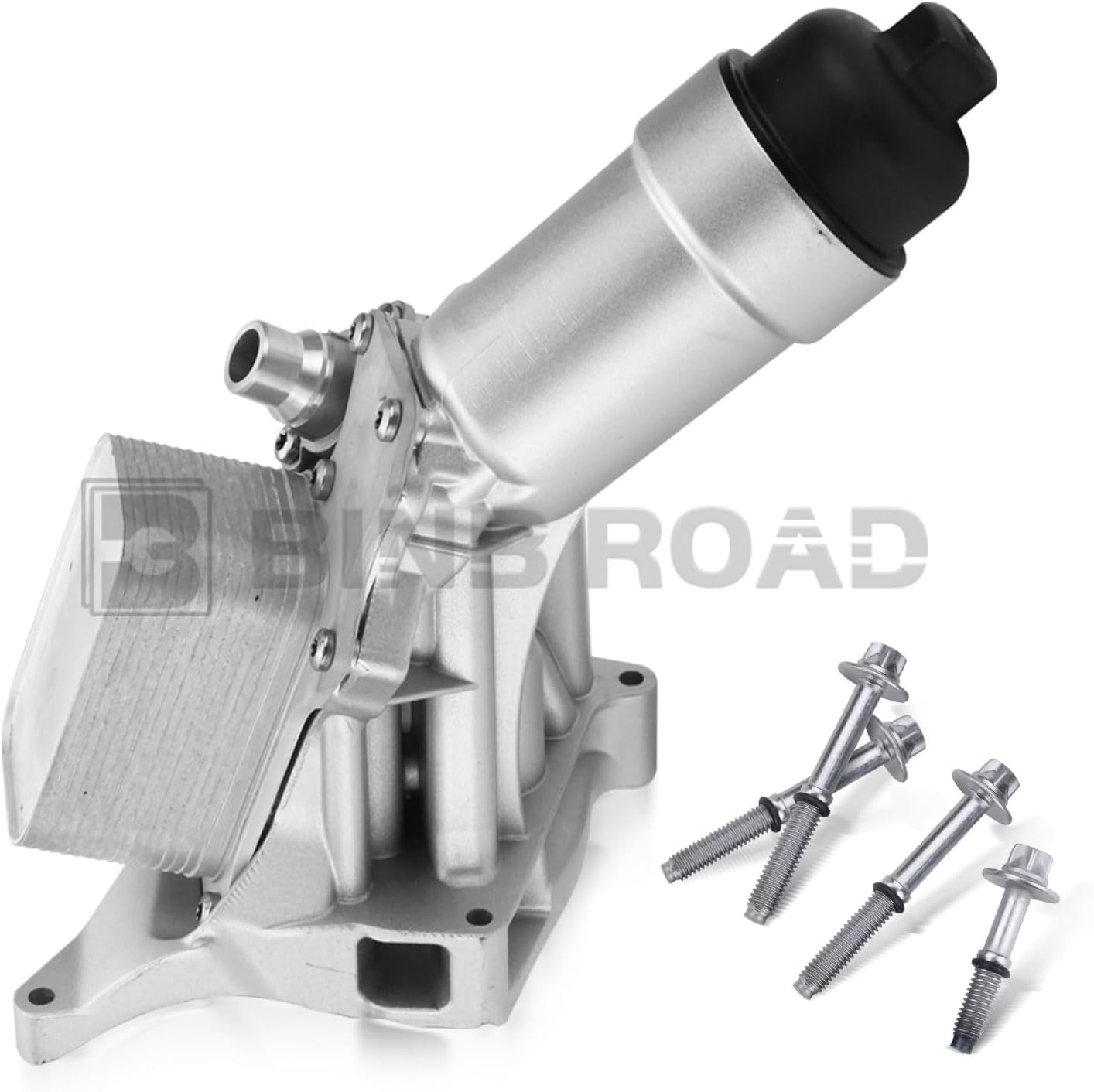 Aluminium Engine Oil Cooler Filter Housing 11428596283 Compatible with BMW 230i 330i 430i 530i X3 X4 F22 F30 G30 G01 G02