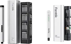 Fanttik E1 Max 3.7V Electric Screwdriver & Fanttik F2 Master Mini Cordless Rotary Tool Kit 4V