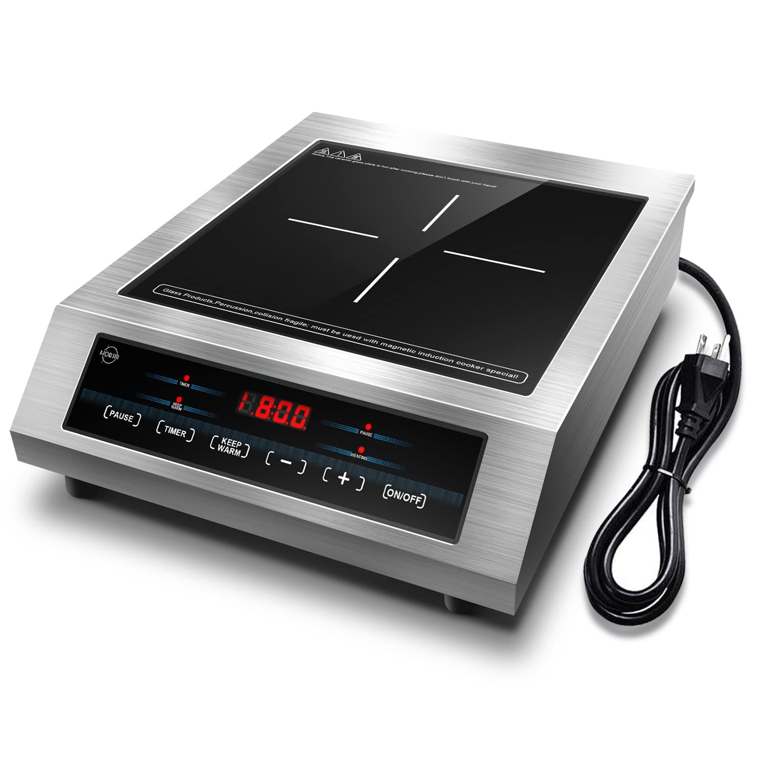 Buy Induction Cooktop Portable commercial induction cooktop 1800W