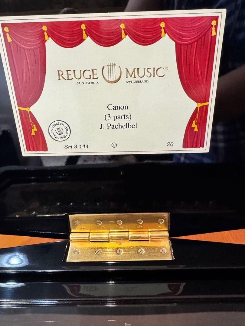 Amazon.co.jp: REUGE MUSIC 144弁 オルゴール カノン インテリア