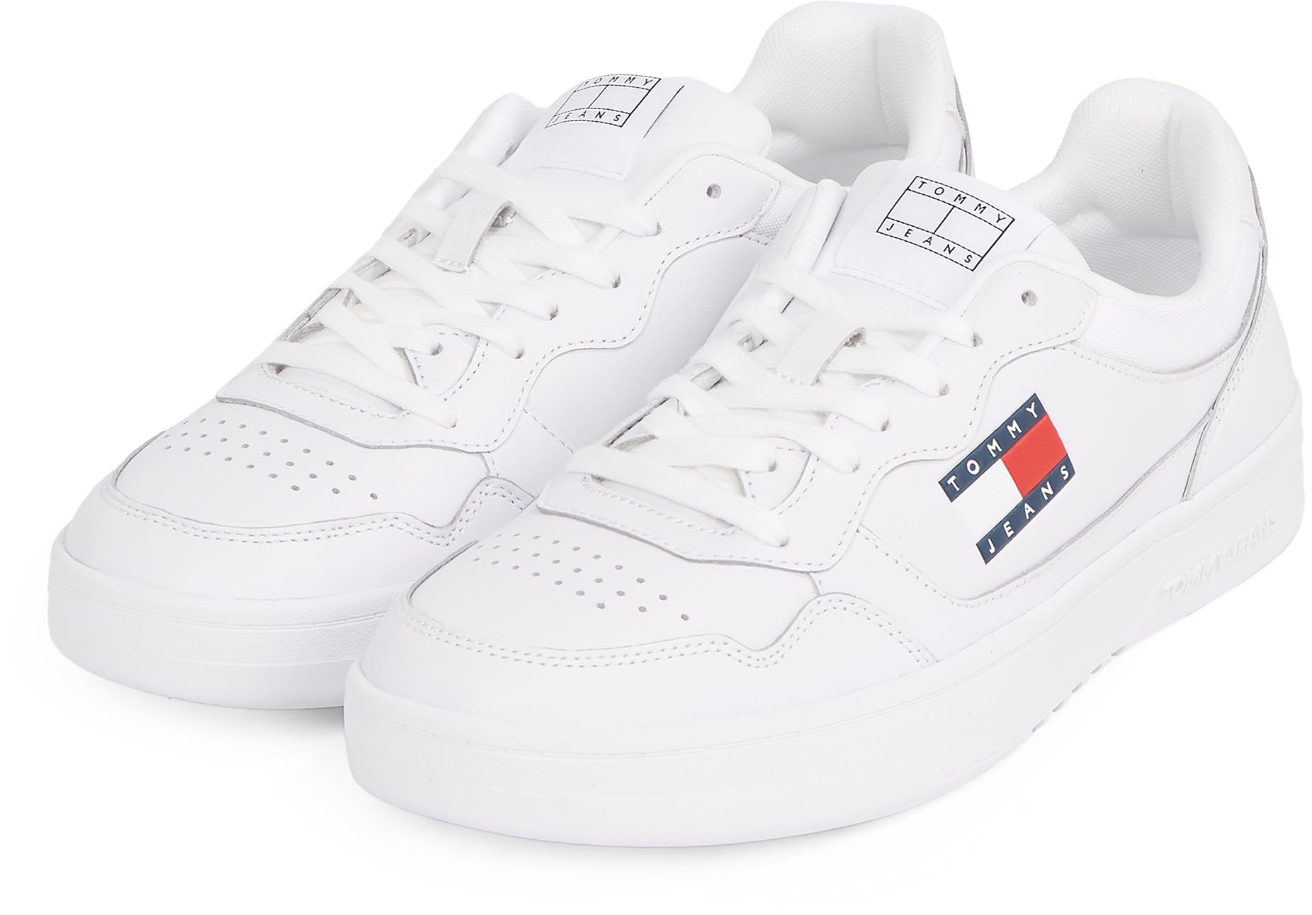 Tommy Jeans Uomo Sneakers con Suola Preformata Essential in Pelle