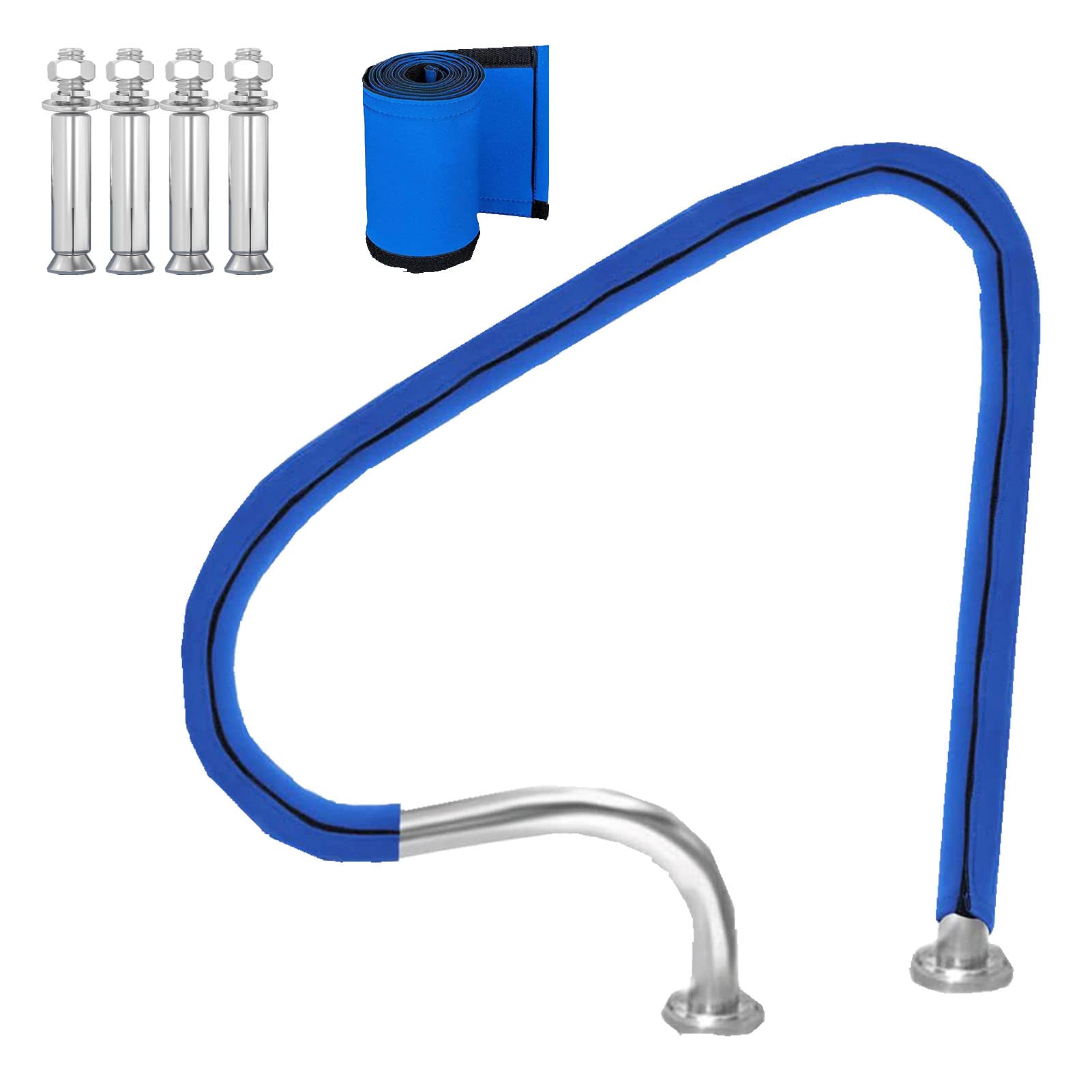 Main courante de piscine lot de 4 rampes sécurisées pour des baignades sereines en famille