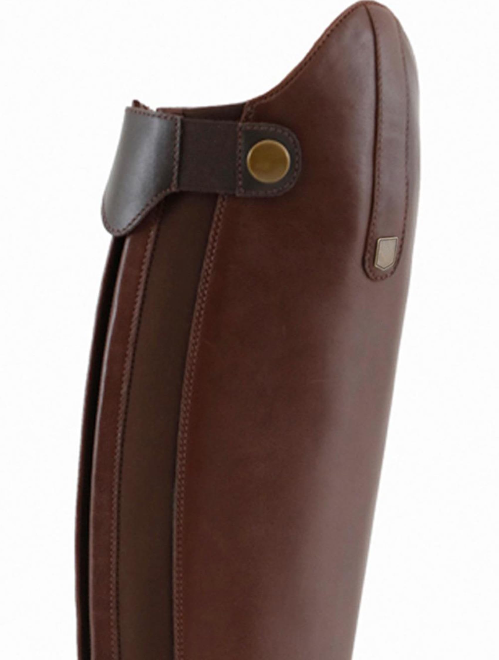 Botas ecuestres de Cuero PU Estilo Retro con Cordones para Hombre y Mujer
