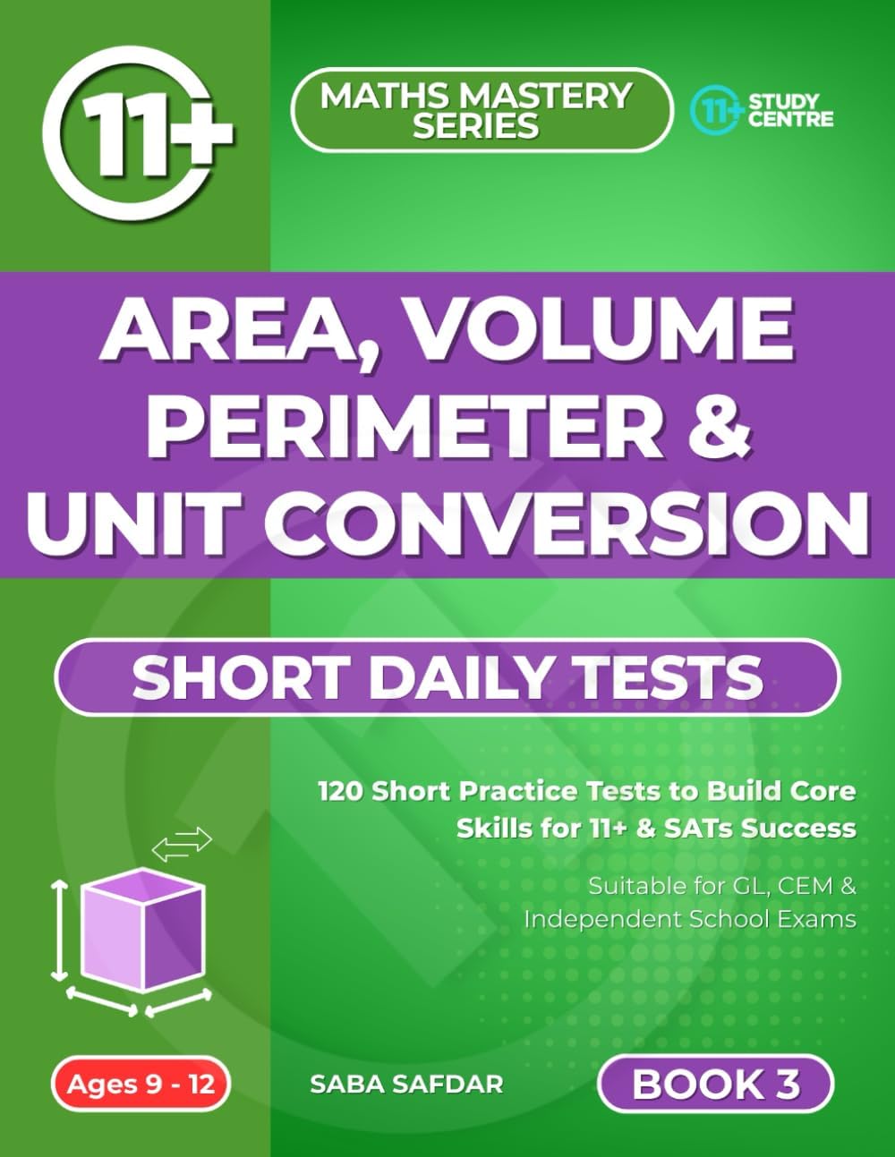 Area, Volume, Perimeter & Unit Conversion: 18 (Ultimate 11+ & SATs Success Series: Mastering Maths, English, Vocabulary & Reasoning)