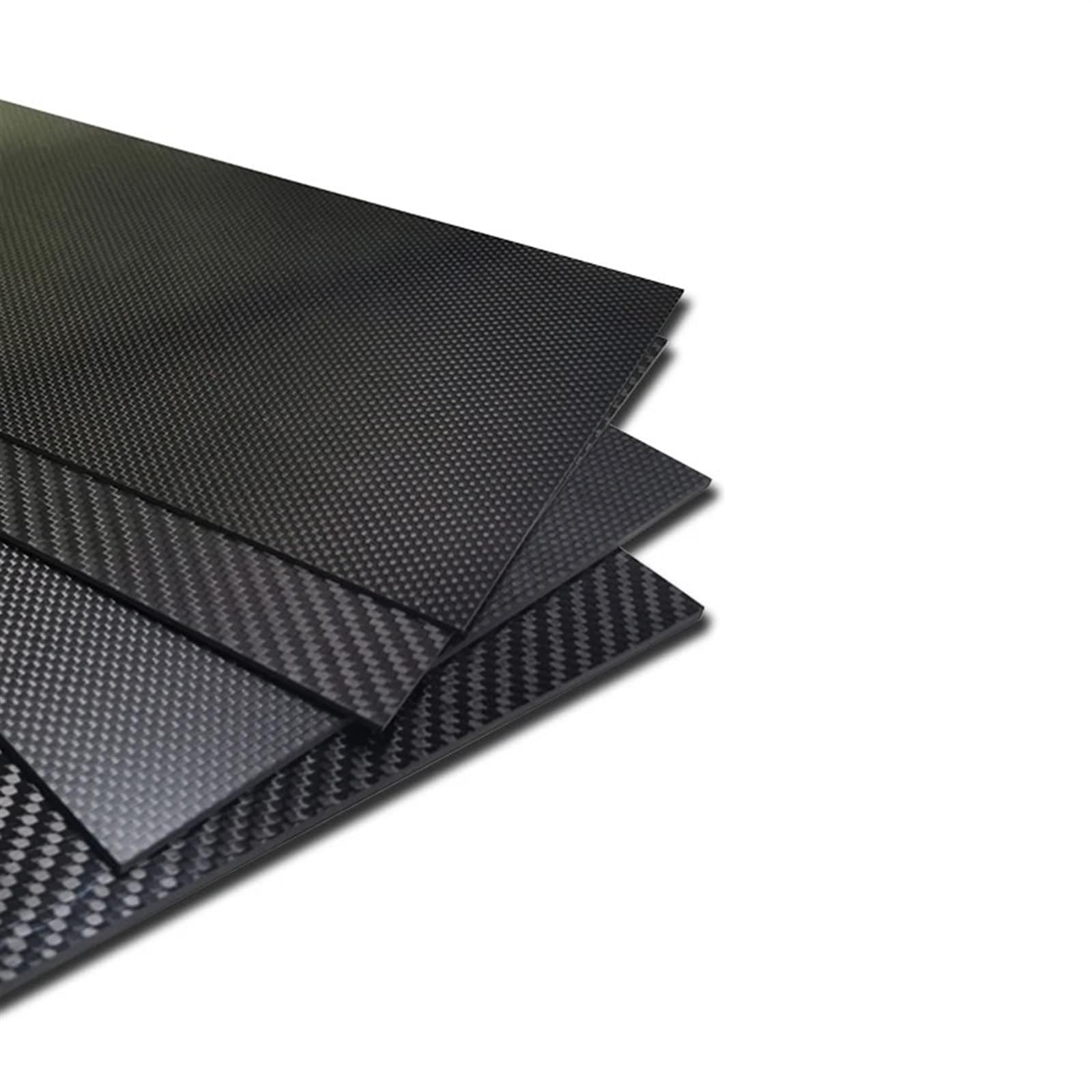 1pcs 400x500mm Thickness 1 1.5 2 2.5 3 4 5 6 8 10mm Full 3K Carbon Fiber Plate Board Sheet for RC Model Plain Twill 3k Carbon Fiber(4.0mm Twill Glossy)