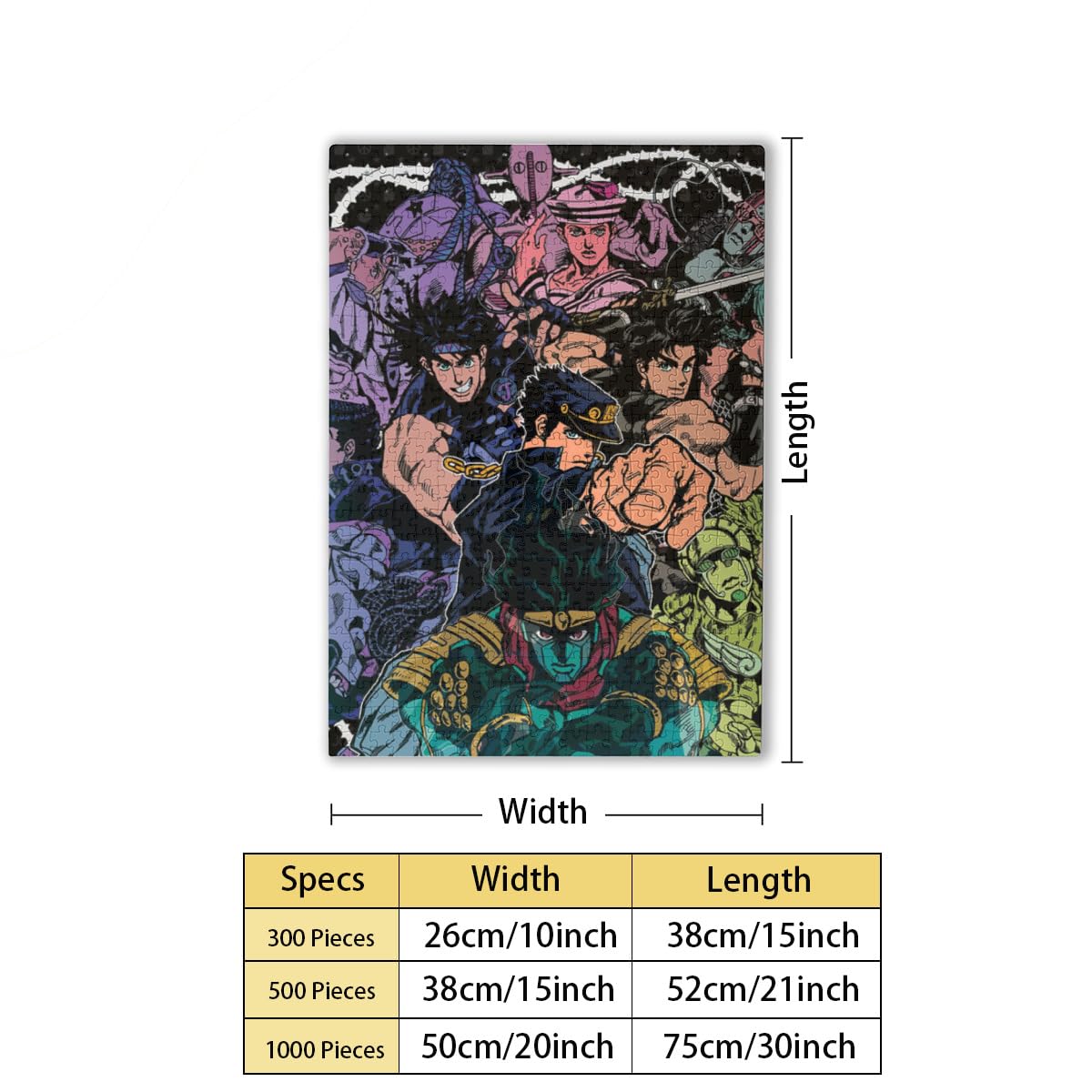 Amazon.co.jp: ジョジョの奇妙な冒険 1000ピース パズル