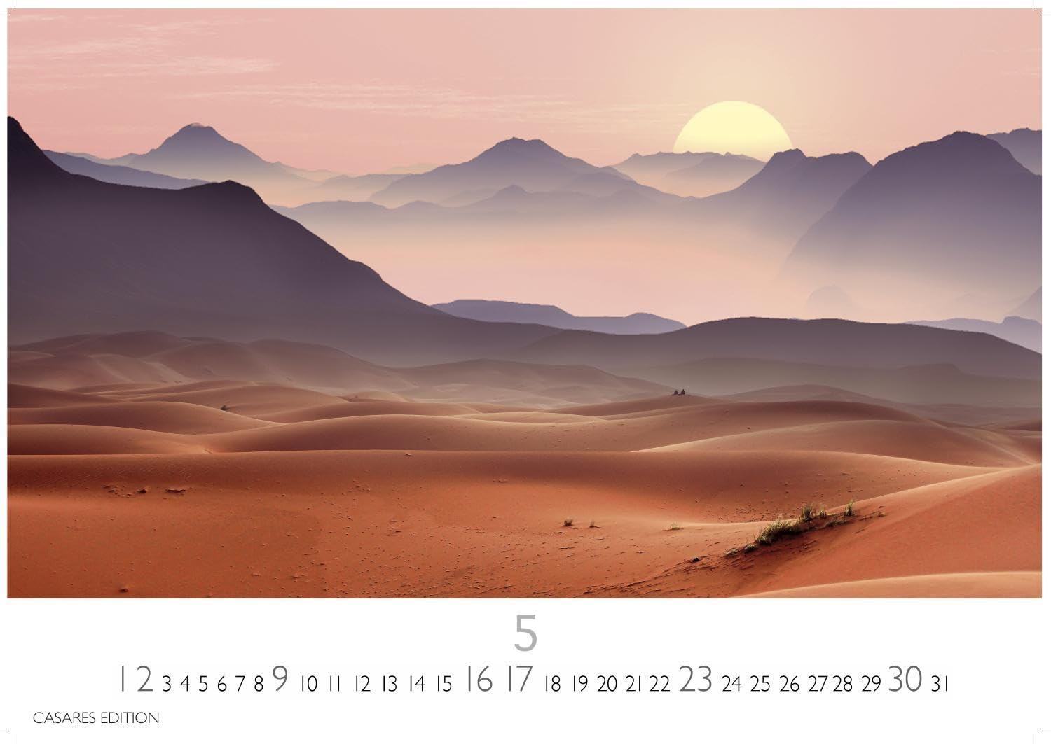 Sahara Kalender 2027 - Wandkalender | Fotokalender Afrika 35x50 cm - . mit 12 brillanten Fotos der Wüste