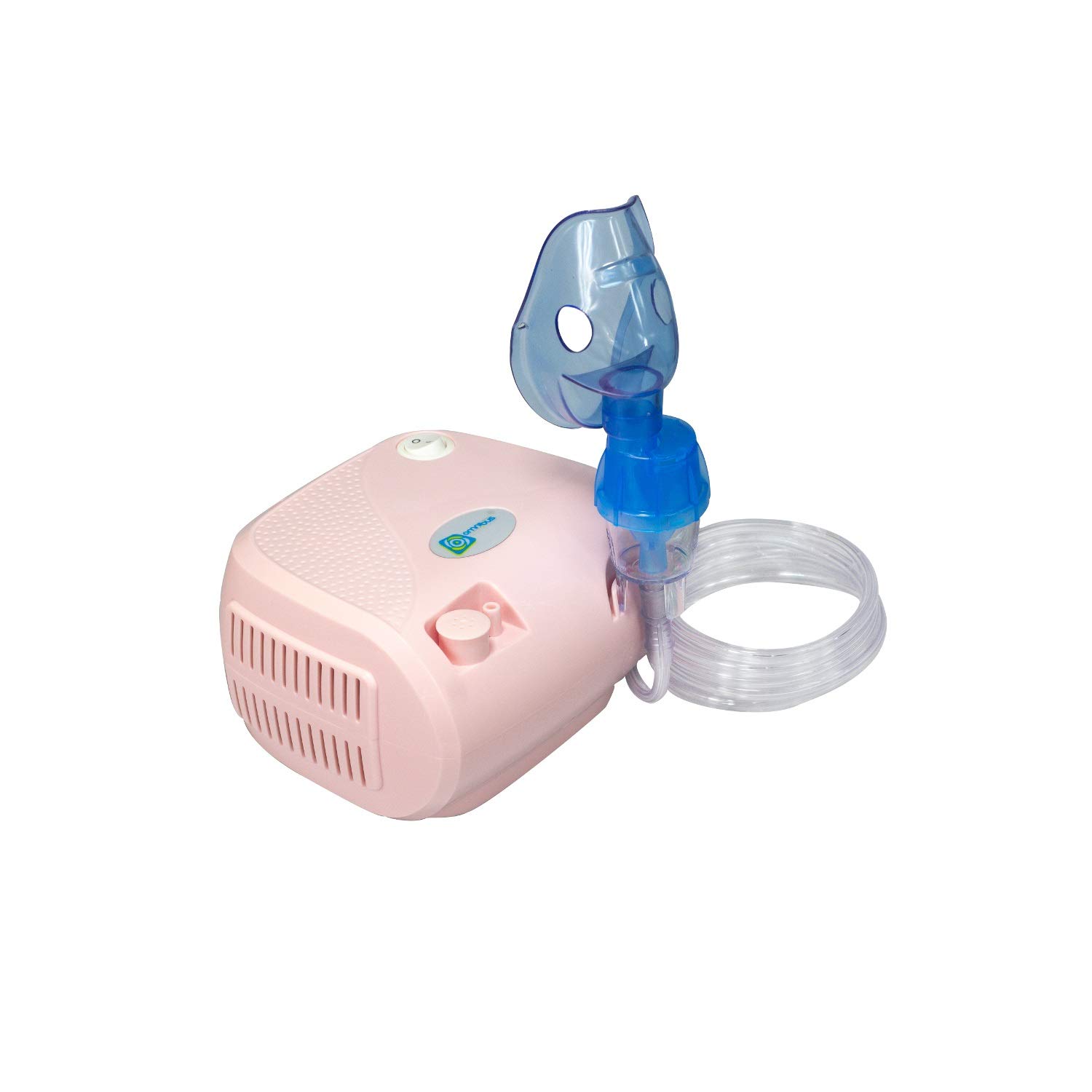 Omnibus BR-CN116B inhalateur Aérosol Therapie Compresseur de inhalation (rose pâle)