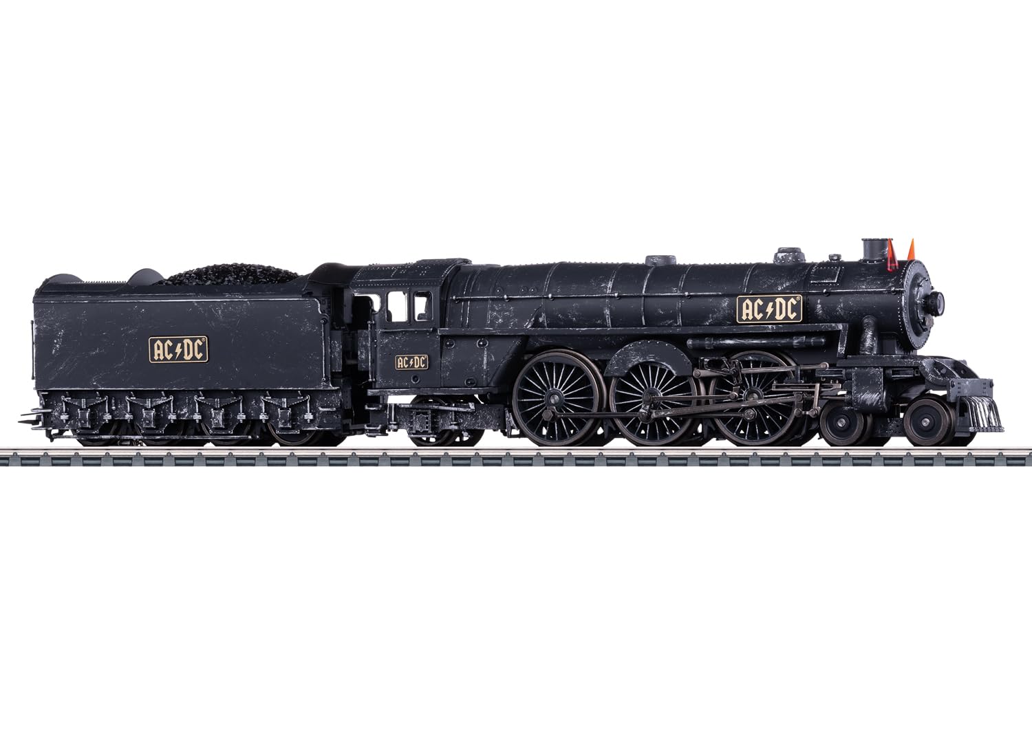 Märklin 39966 - Schlepptender-Dampflokomotive AC/DC Black Ice, Spur H0, Wechselstromversion