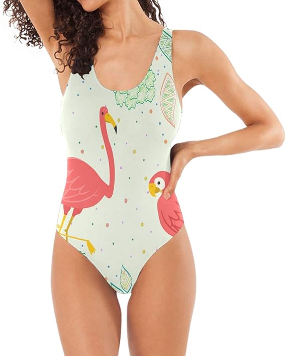 Amazon 赤鶴鳥水着 ワンピース 水着 モノキニ ビーチウェア 女性 キッズ ティーンガールズ 用 水着 通販