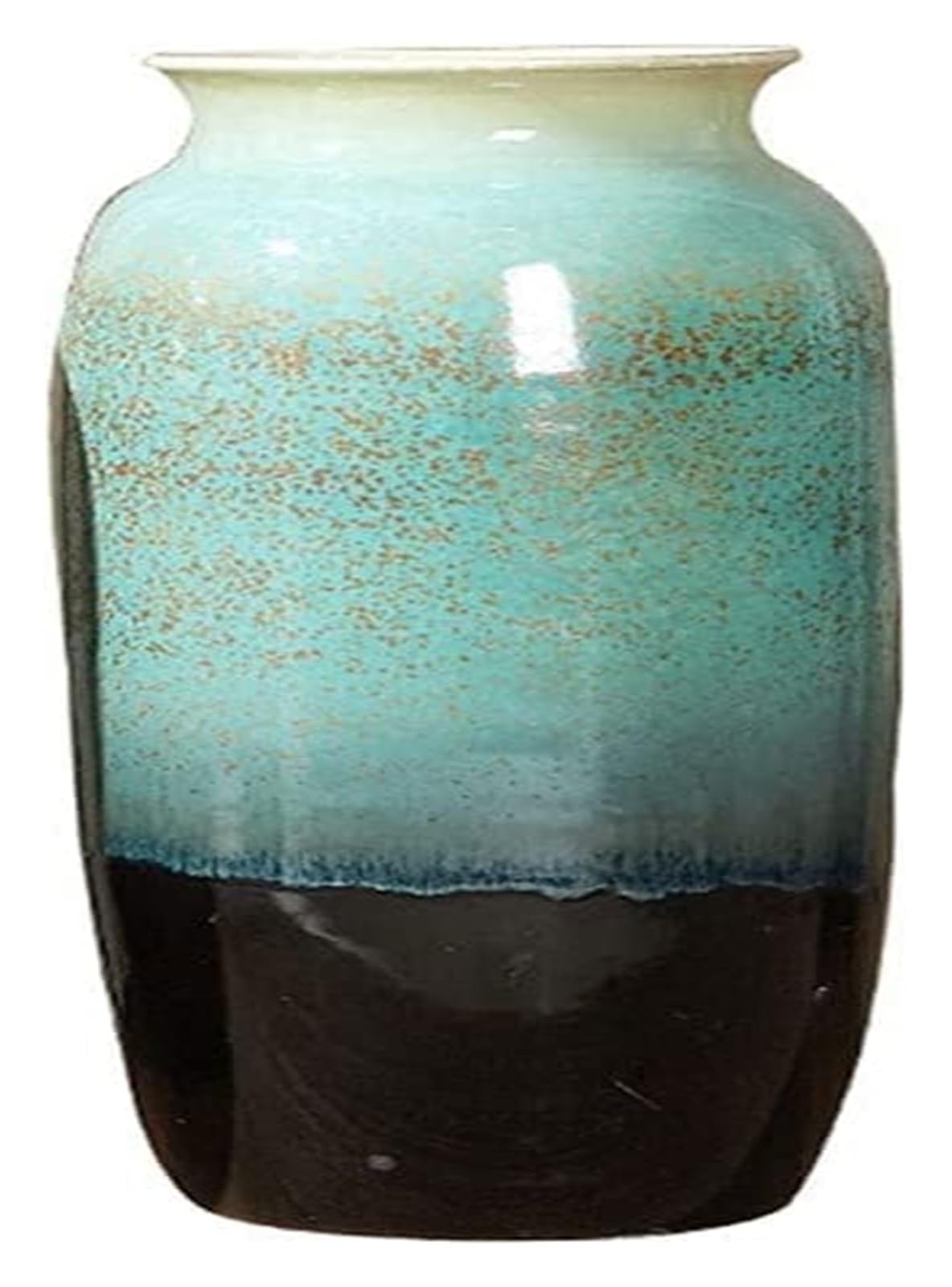 asdchZen Vase Vase For Decor 16.53 Inch Retro Gradient Ceramic Large Vase Decorative Vase Can Be Hydroponic Flower Vases,C-Grey Wolf