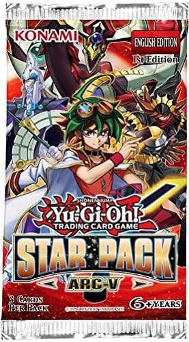 Konami YuGiOh Lote de 10 paquetes de refuerzo Star Pack ARC-V