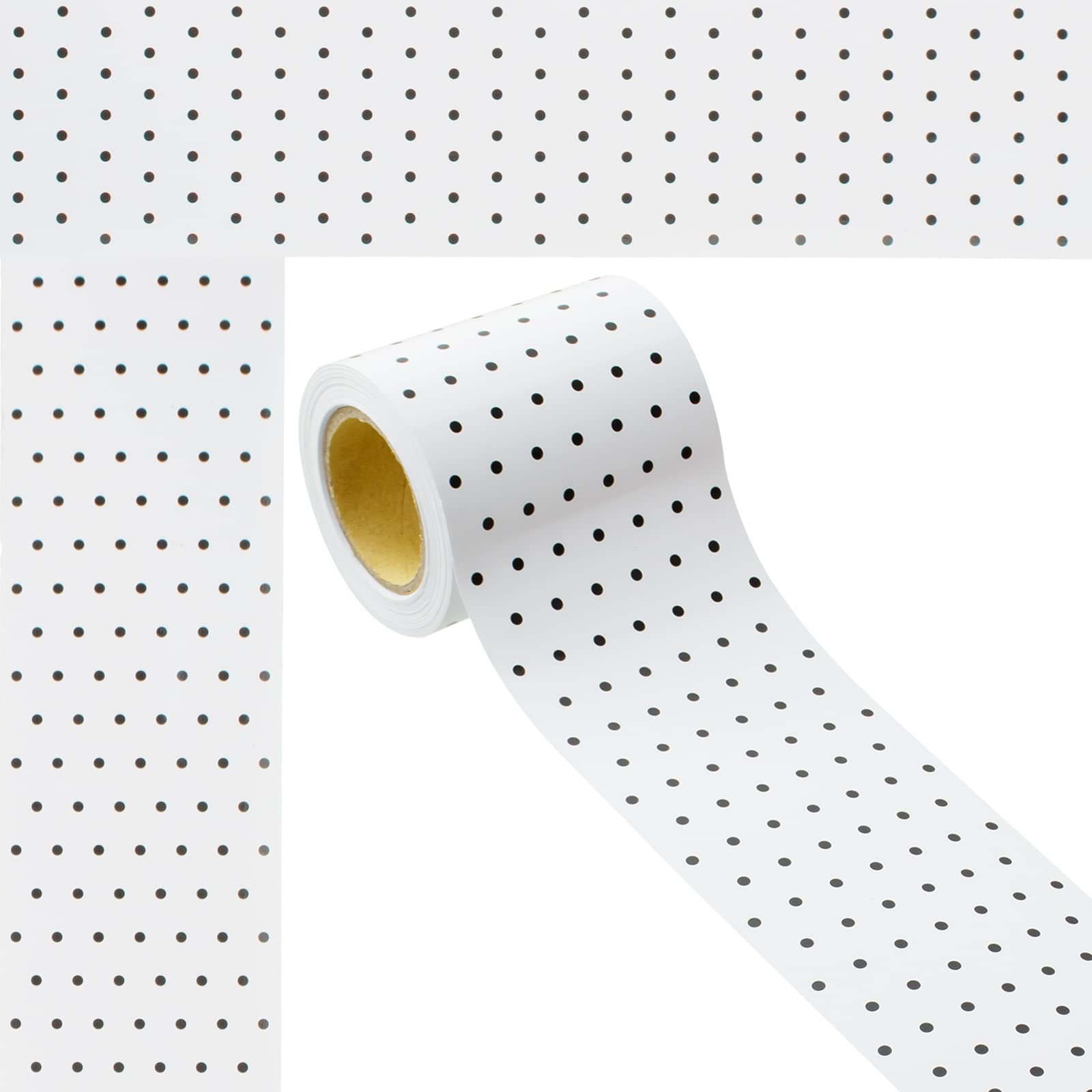 Buy 99 Feet Black and White Polka Dot Bulletin Board Borders 3 Rolls