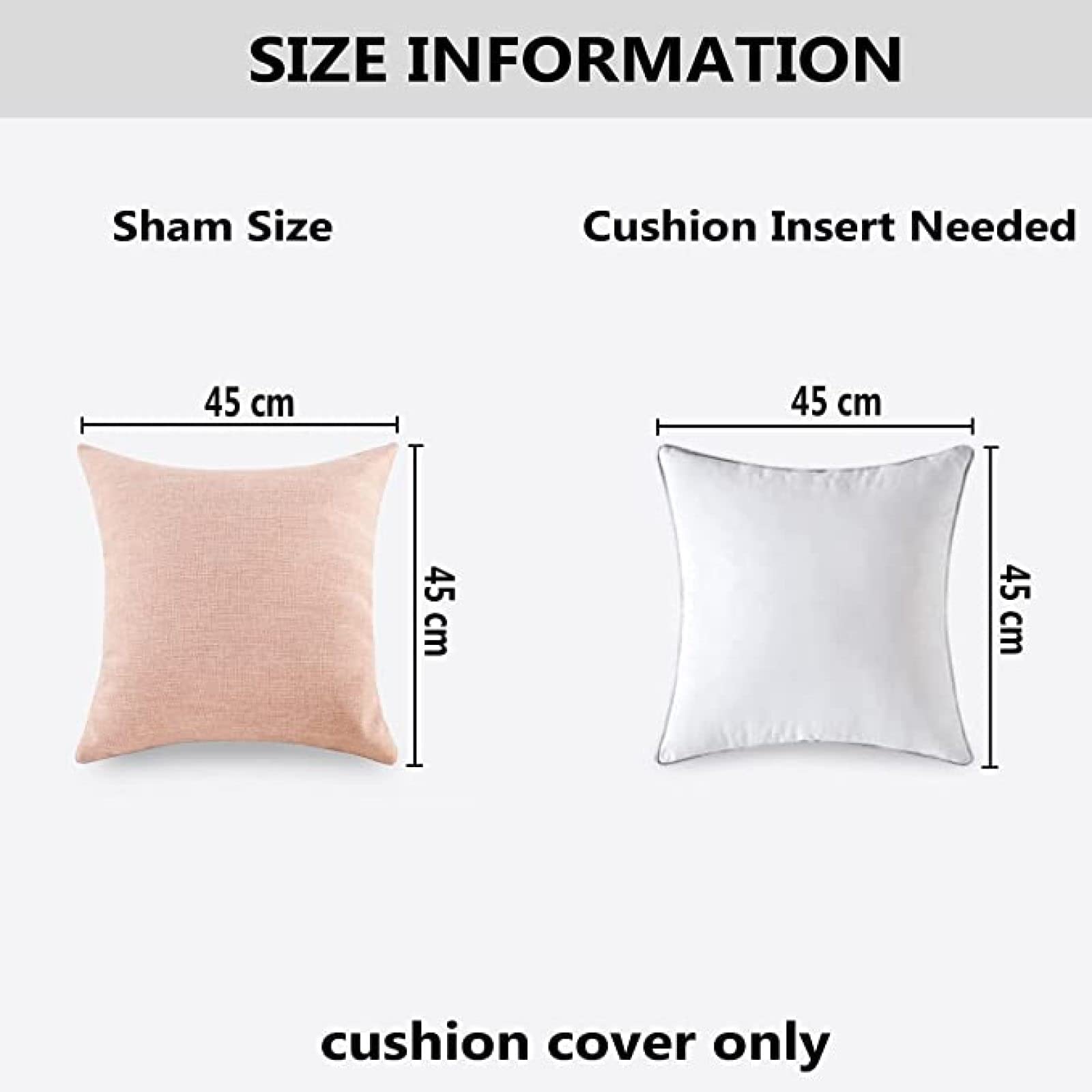 Cojines 60x60cm Almohada Blanca Cojines Decorativos para Sofa Moderna Decorativa Cojín Juego de 4 para Decoración Hogar Soft Almohadas cuadradas Funda de Cojín