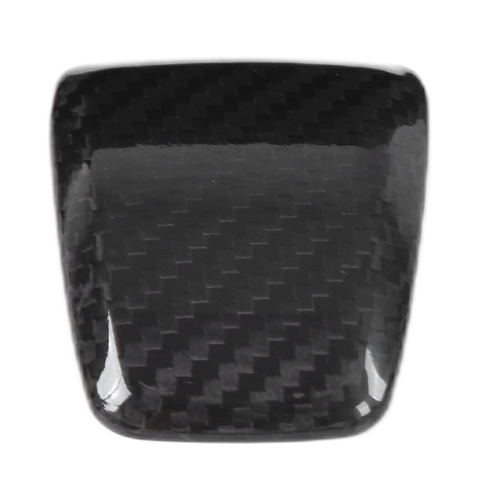KUIDAMOS Copri Base Volante in Fibra di Carbonio Eccellente Ricambio per/Stelvio 20‑21 per Accessori Interni Auto