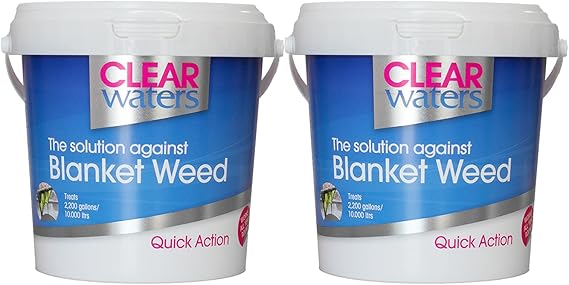 Image Nishikoi Twin Pack Clear Waters Pond Blanketweed 1 Litre Treatment