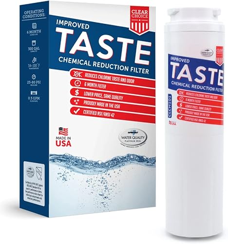 Clear Choice Filtro Maytag compatible con filtro de agua para refrigerador CLCH101 para alternativa rentable al original de fábrica