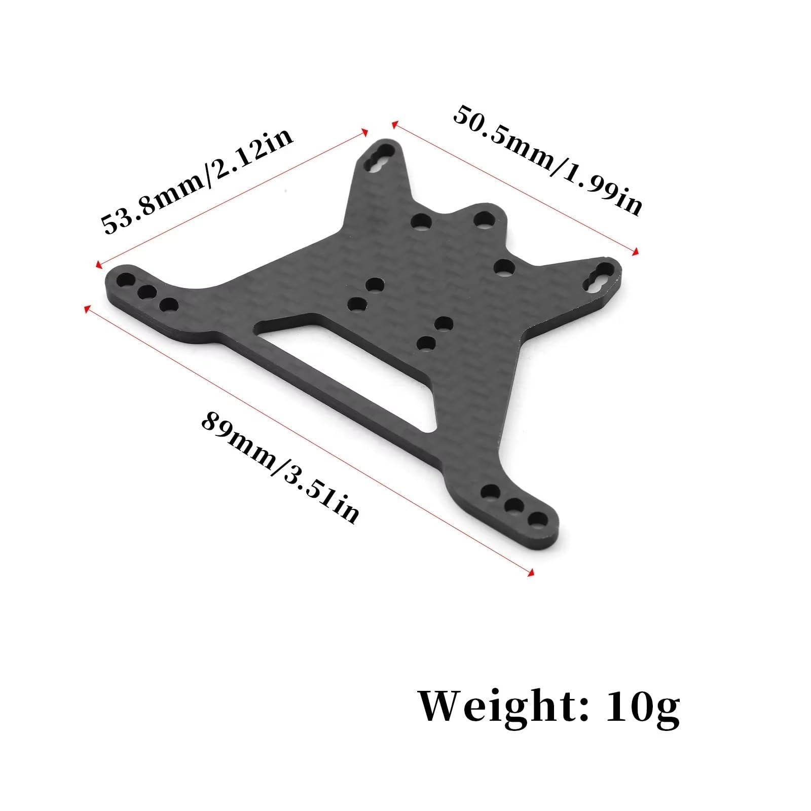Componenti Ricambi Rc Per Tamiya Per TT-02B LY95 1/10 Ammortizzatori Anteriori Posteriori Fibra Carbonio Kit Parti Aggiornamento Per Veicoli Fuoristrada RC Car Accessories