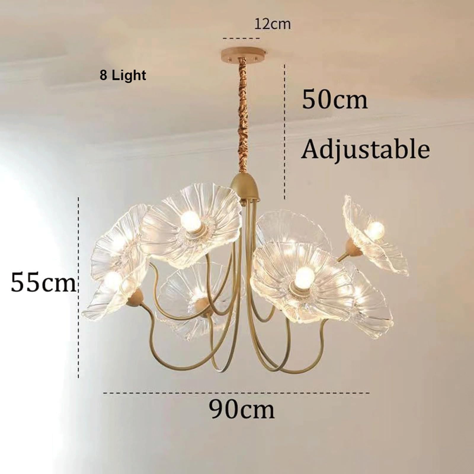 Lampa sufitowa wisząca z połowy wieku