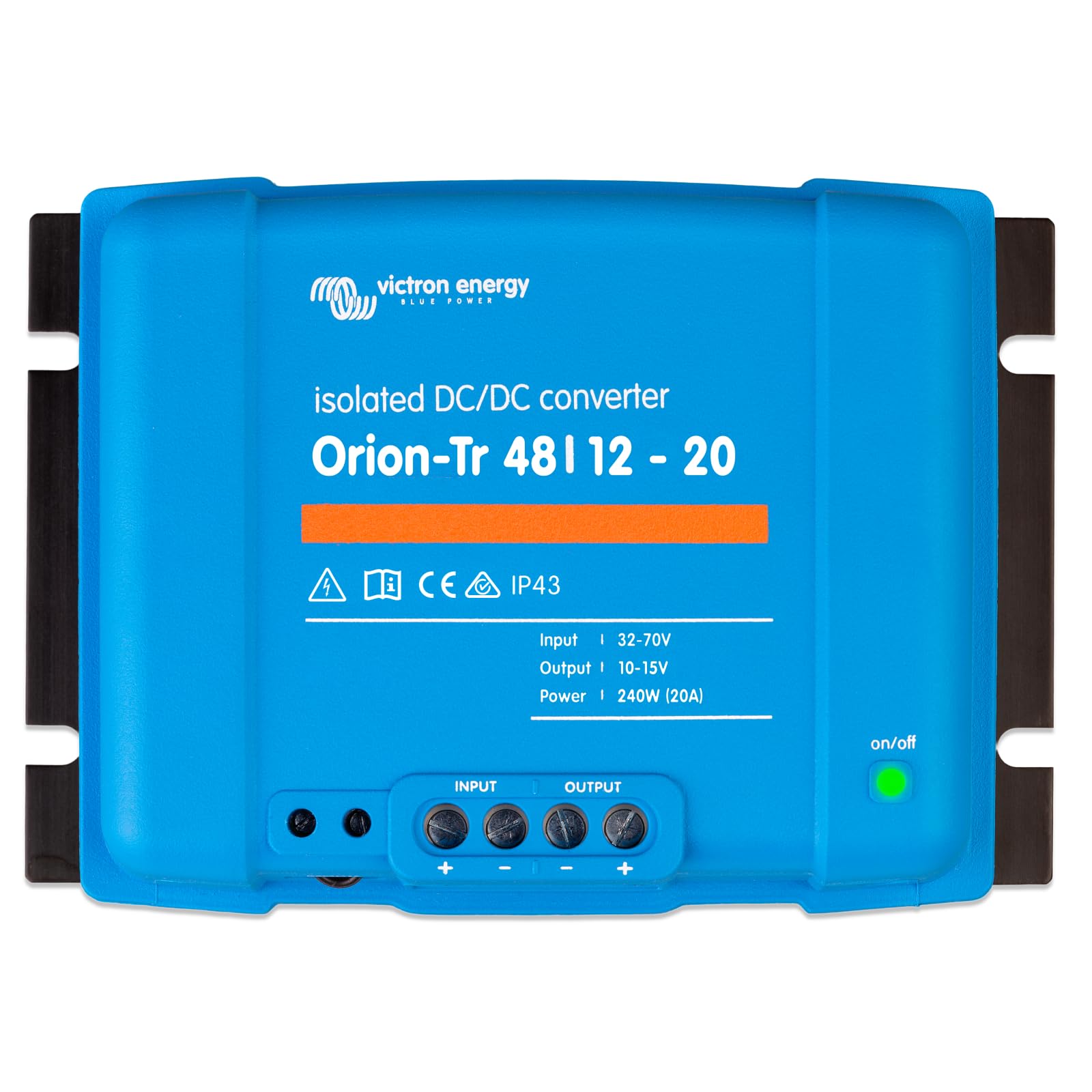 Victron Energy Orion-Tr IP43 48/12-Volt 20 amp 240-Watt Konwerter DC-DC, Izolowany
