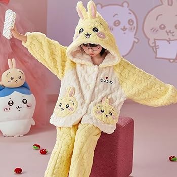 Amazon.co.jp: [TGHSJT] Chiikawa Rabbit Pajamas, Children's