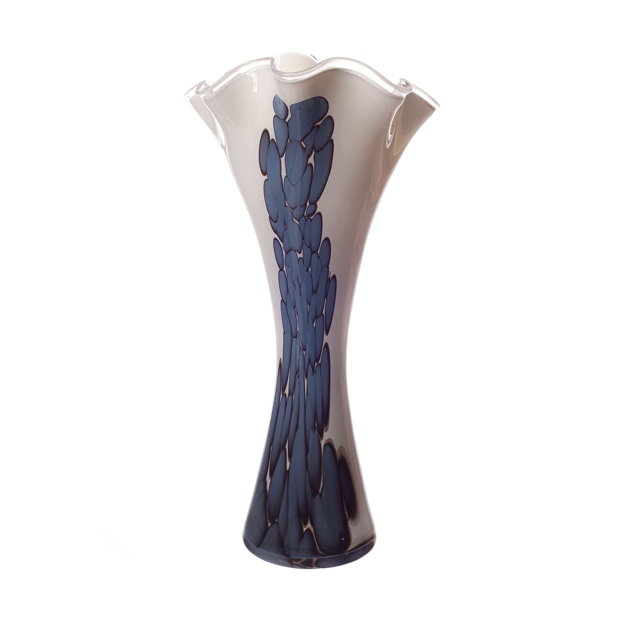 Tall Vase in Pebble Blue (h40cm)