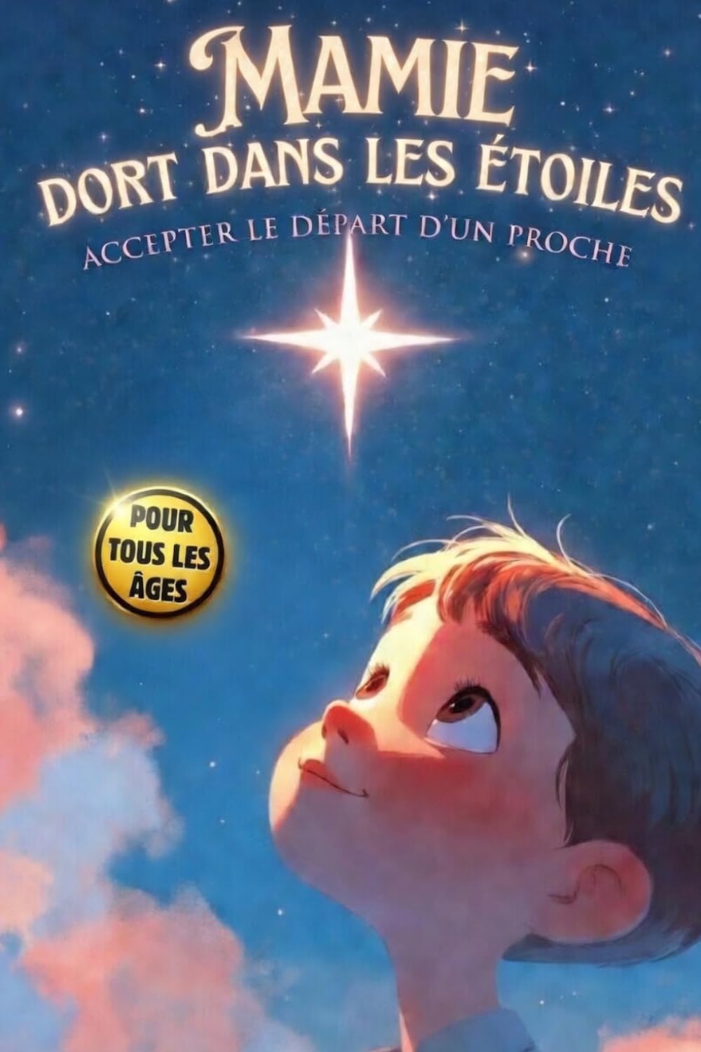 MAMIE DORT DANS LES ETOILES: Accepter le Départ d'un Proche et Expliquer La Mort aux Enfants: Un livre sur la mort pour enfants, petit guide pour affronter le décès et l'absence de sa grand-mère