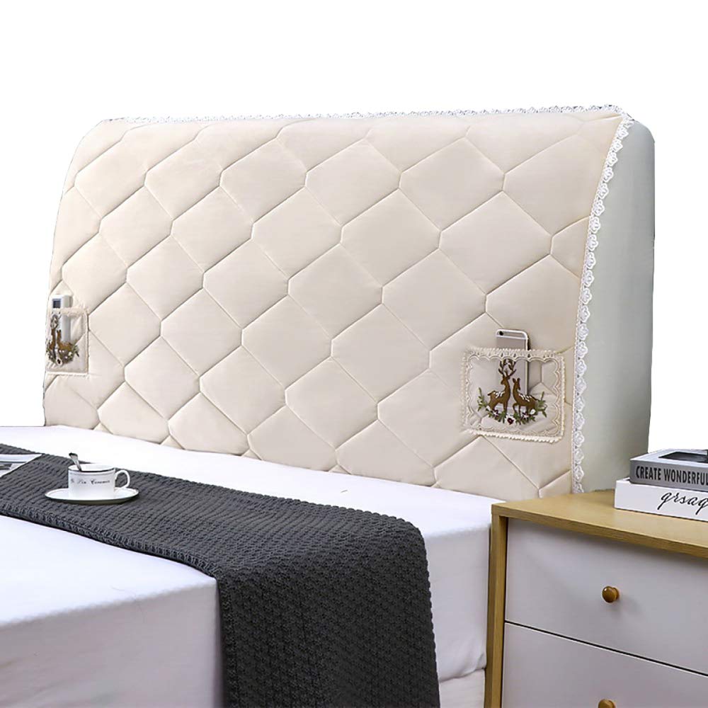 Funda Para Cabecero De Cama De Lujo Europeo, Protector De Polvo Suave