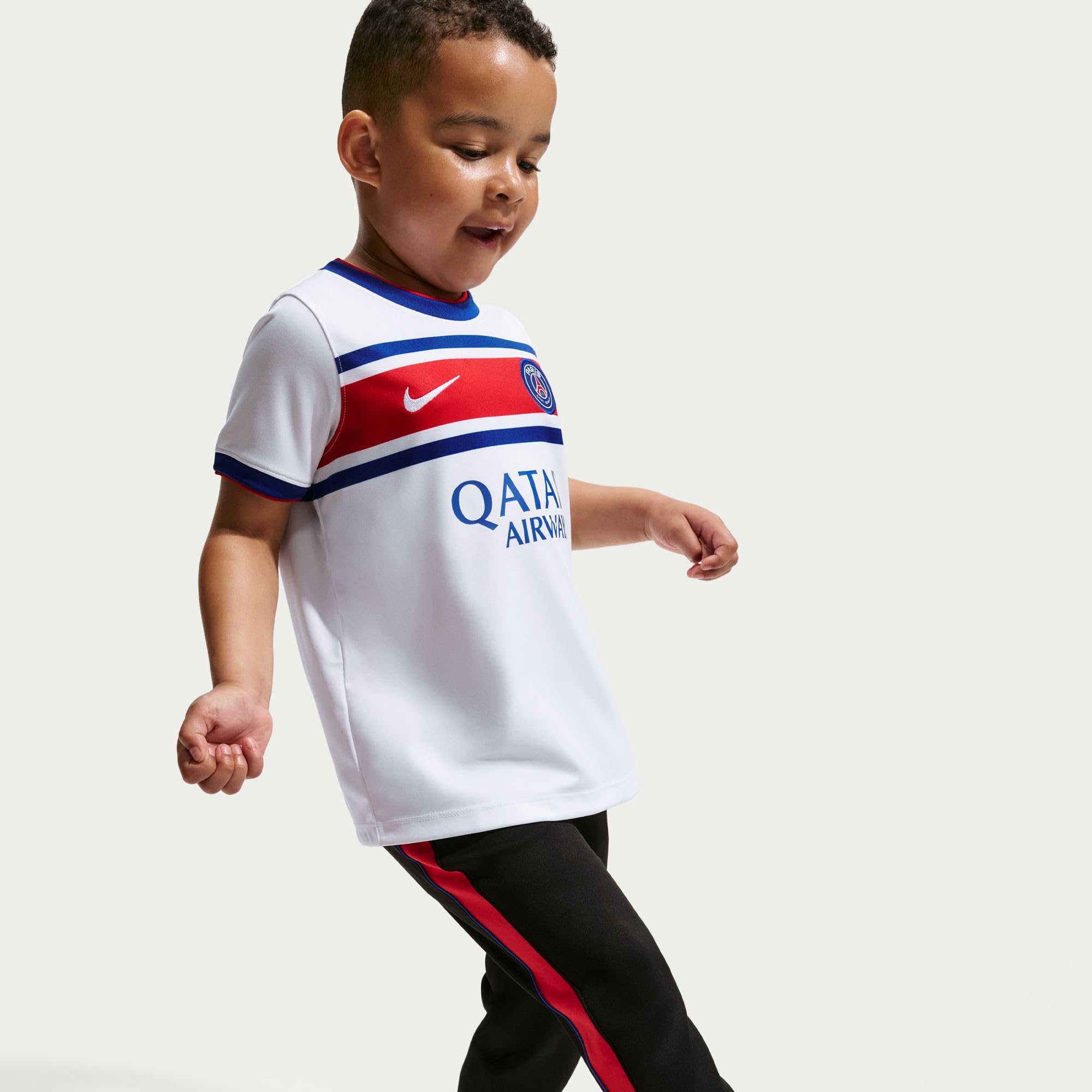 NIKE trykot domowy Uniseks - dzieci Paris Saint-germain Home Nike Dri-fit Pre-match-fußballoberteil Für Ältere Kinder