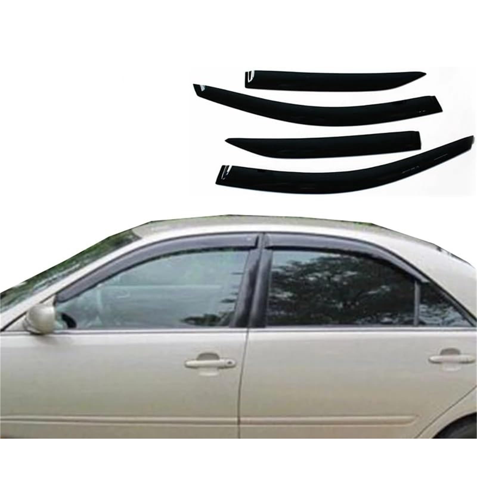 Osłona okna bocznego, dla Toyota, Camry XV30 2002 2003 2004 2005