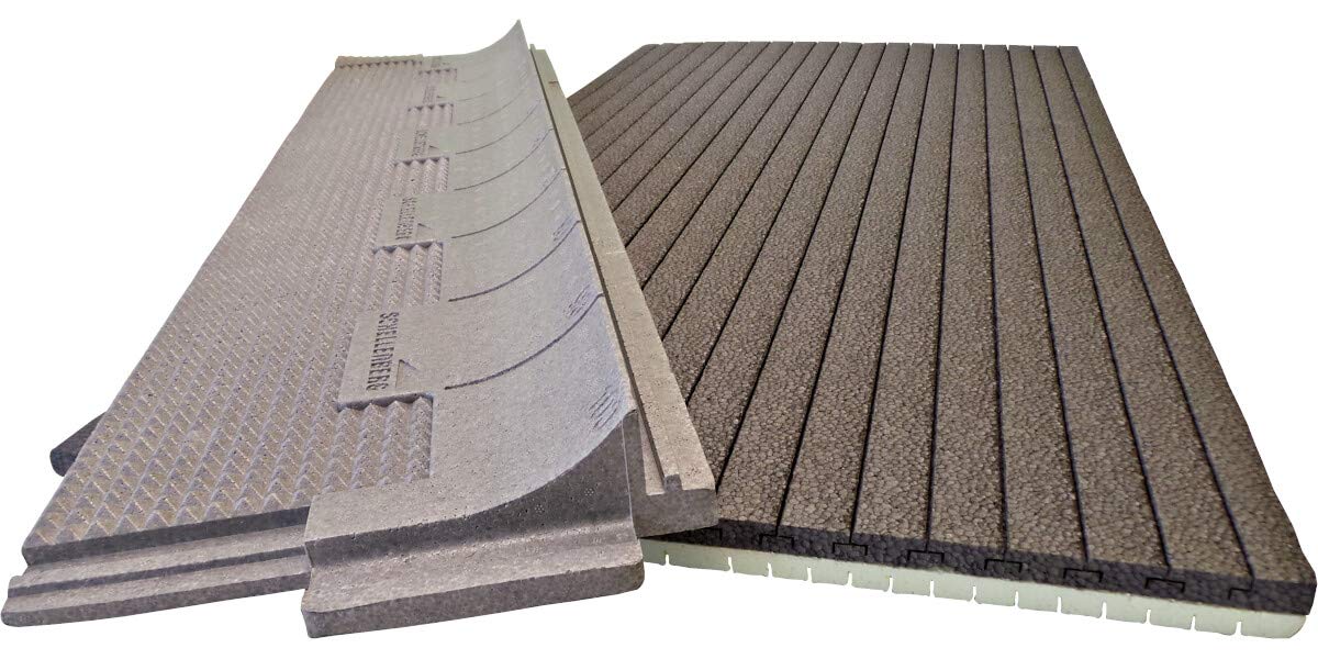 Aislamiento para persianas, 2 piezas con 25 mm de grosor, 100 x 50 cm, de Schellenberg, 66282