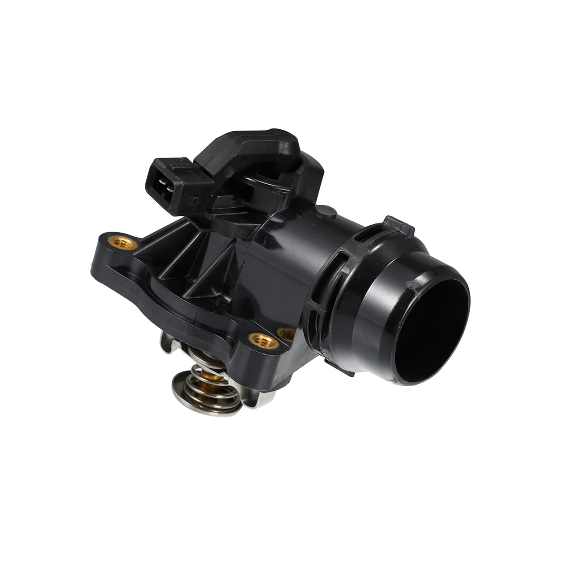 PARSKILO 11537510959 Engine Coolant Thermostat Housing Assembly for BMW E46 E81 E87 E82 E88 E90 E91 X3 X1 Z4 120i 316i 318i 320i Benefit
