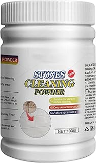 Xiaofeigun Stone Cleaning Powder | Multifunctional Granite Stain Remover Powder Kitchen Marble Stain Cleaner Powder Marble Polishing Powder - for Marble, Tile, Granite, Kitchen Countertops