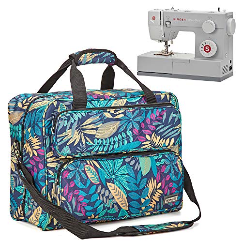 HOMEST Sewing Machine Carrying Case, Universal Tote Bag with Shoulder Strap Compatible
